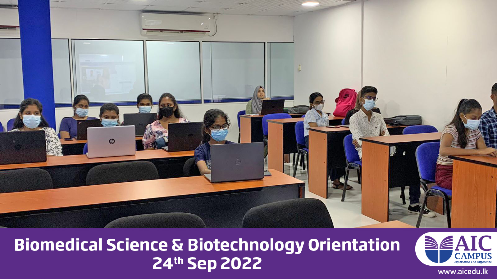 Orientation Programme – Biomedical Science & Biotechnology -September Intake 2022